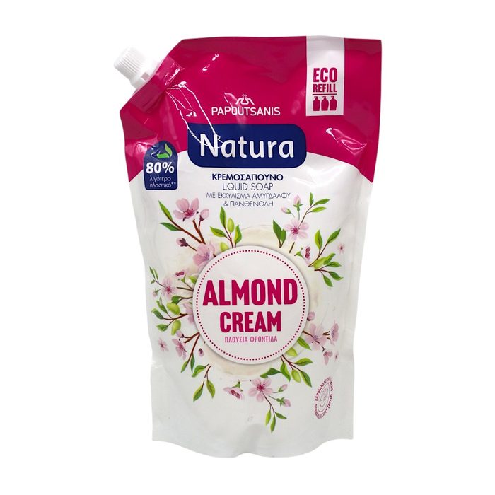 Мило рідке Natura Almond Cream 750 мл (запаска)